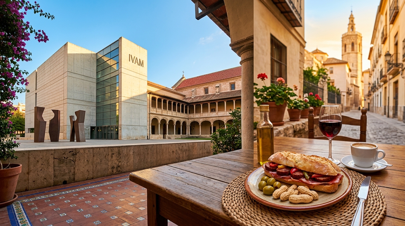 Art and Flavors in Valencia: IVAM, Centro del Carmen and the 'Esmorzaret' Culture