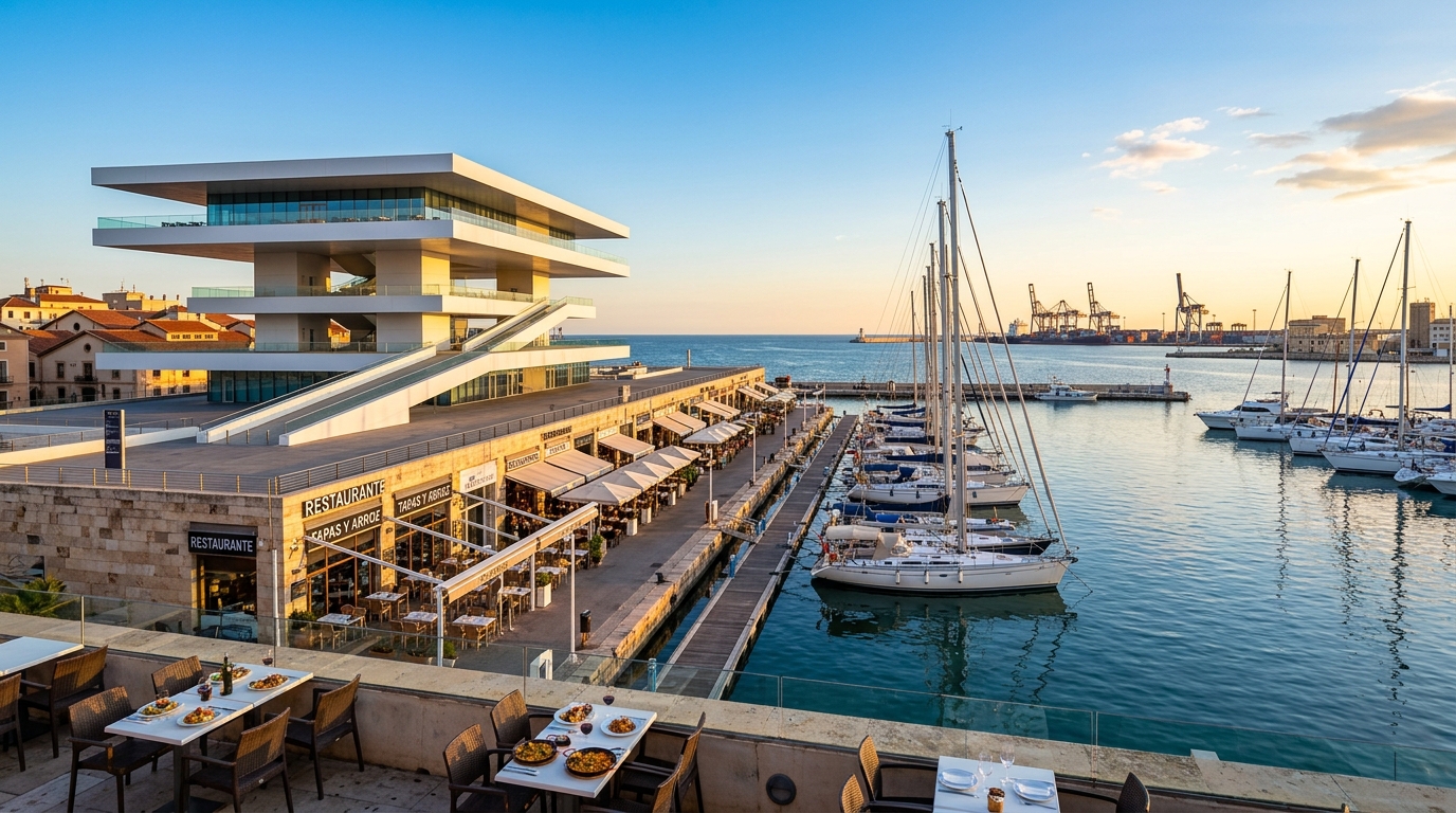 The Port of Valencia and the Marina: Strolls, Restaurants, and the America's Cup Legacy